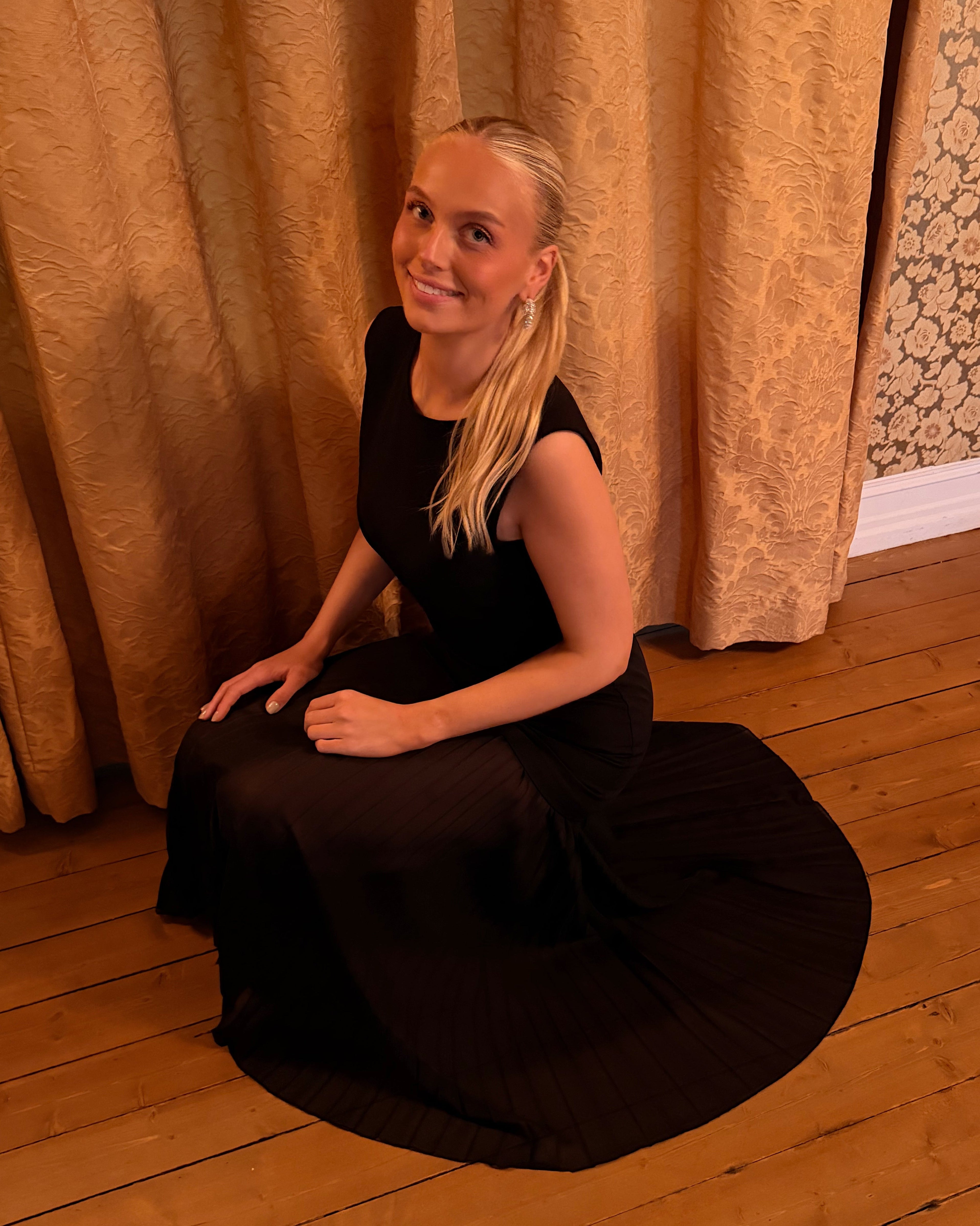 VMFIVA Long Dress - Black